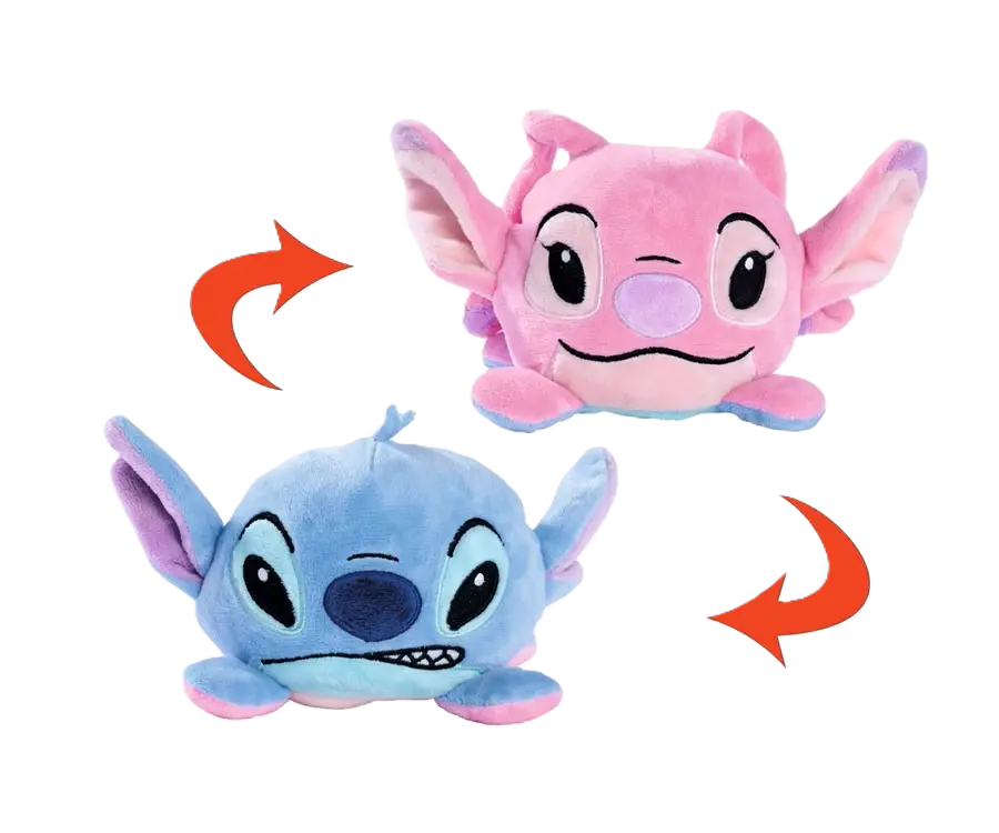 Disney Lilo & Stitch Wendeplüschtier Angel/Stitch 8 cm SimplyOnlineShopping
