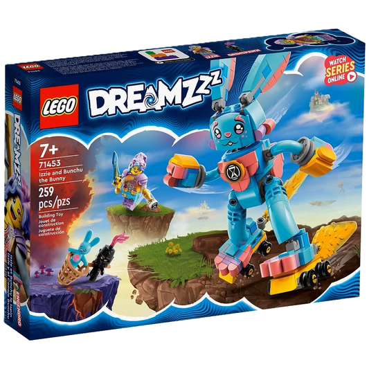LEGO® 71453 - DreamZzz Izzie und ihr Hase Bunchu(259 Teile)