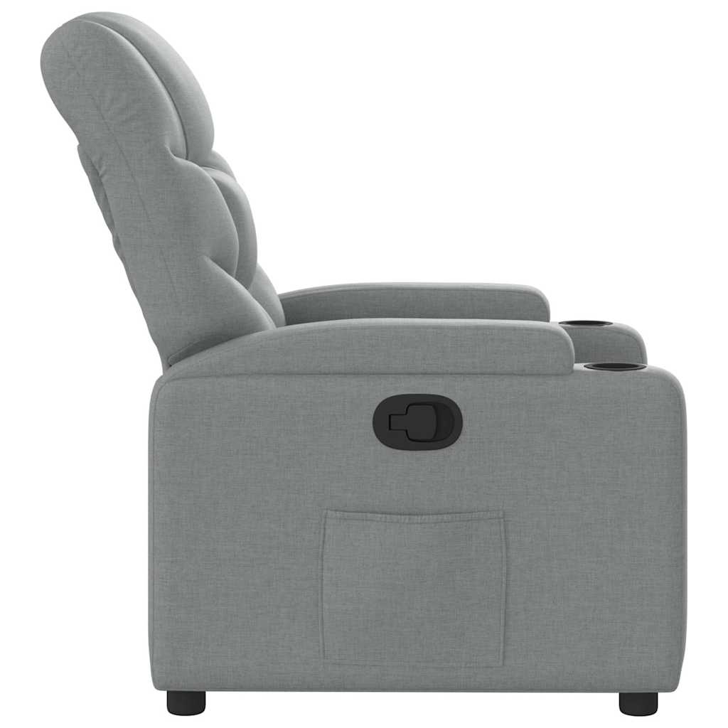 Recliner with manual tilt system