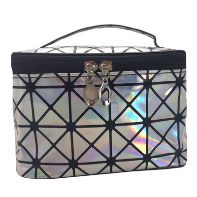 3D Laser Cosmetic Bag – Holographic & Waterproof