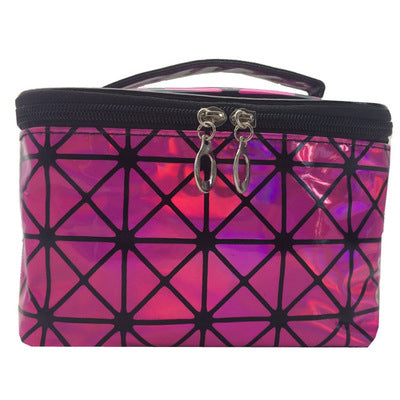 3D Laser Cosmetic Bag – Holographic & Waterproof