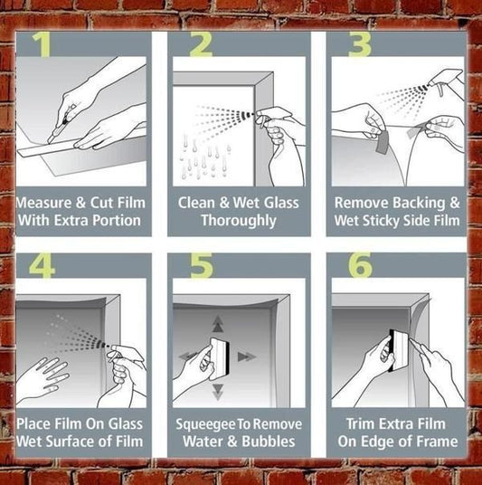 One-way Perspective Film Household Shading Sunscreen Sticker SimplyOnlineShopping