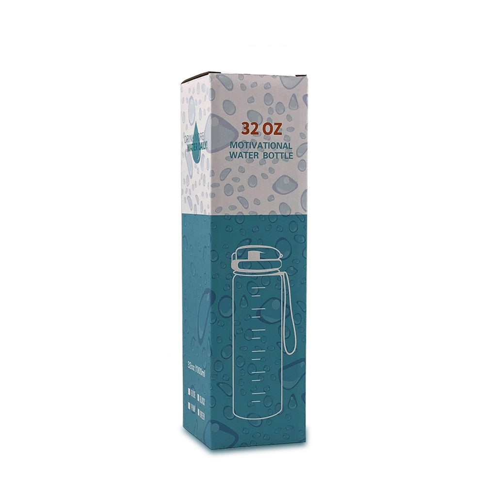 Trinkflasche 1L Zeitmarkierung