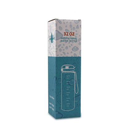 Trinkflasche 1L Zeitmarkierung