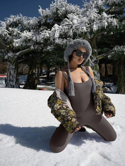 Women's Suspender Tank Top Tights SimplyOnlineShopping