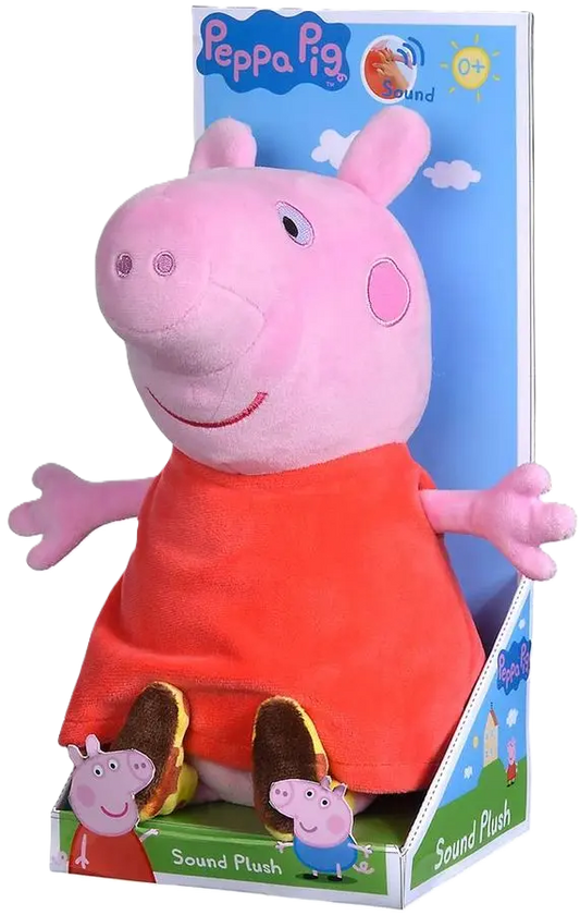 Peppa Pig Sound Plüschfigur 25 cm SimplyOnlineShopping