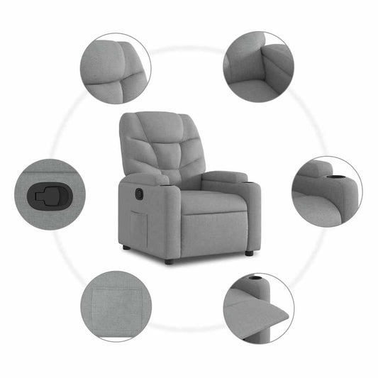 Relaxsessel mit manuellem Kippsystem