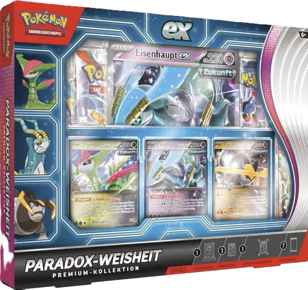 Pokémon Paradox‑Weisheit ex Premium Kollektion – Deutsch SimplyOnlineShopping