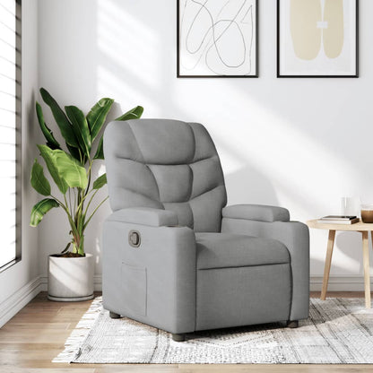 Recliner with manual tilt system