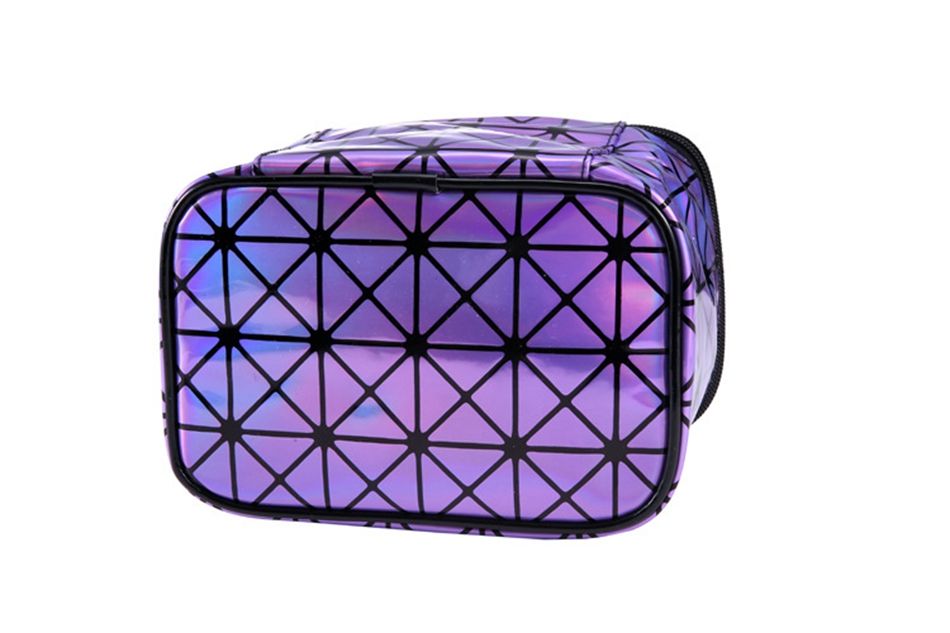 3D Laser Cosmetic Bag – Holographic & Waterproof