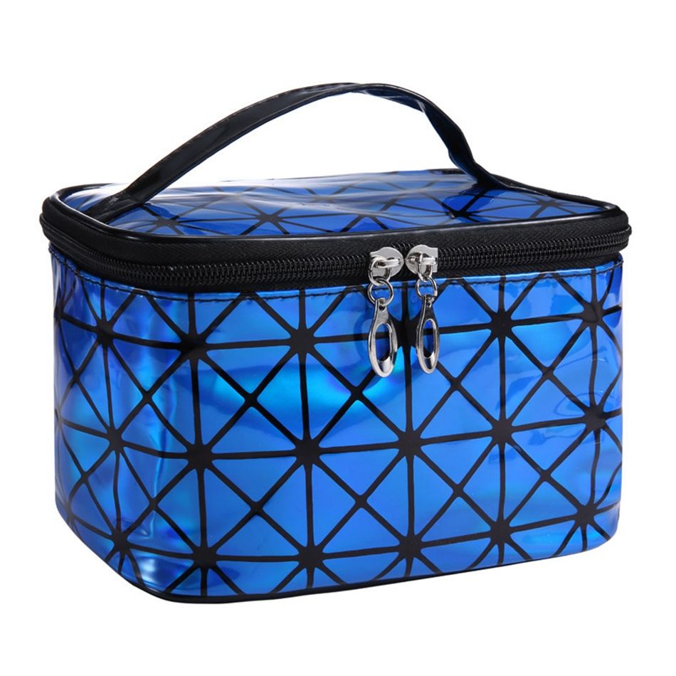 3D Laser Cosmetic Bag – Holographic & Waterproof