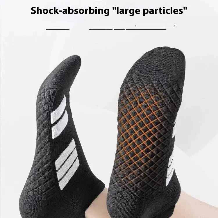 Outdoor Running Basketball Socks Towel Massage Footbed Thickening Sweat-absorbing Men's Socks SimplyOnlineShopping