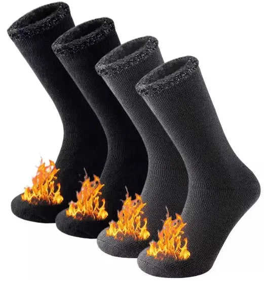 Two Pairs Of Unisex Winter Thermal Socks For Warmth And Cold Protection SimplyOnlineShopping