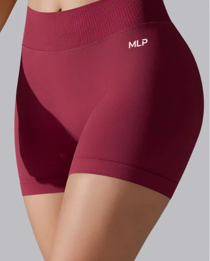 Yoga Shorts Damen Hochbund Figurformend
