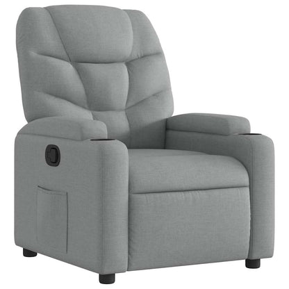 Recliner with manual tilt system