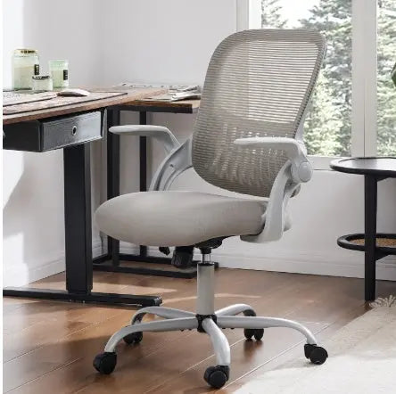 Tall Office Chair For Standing Desk With Adjustable Foot Ring,Counter Height Office Chairs SimplyOnlineShopping